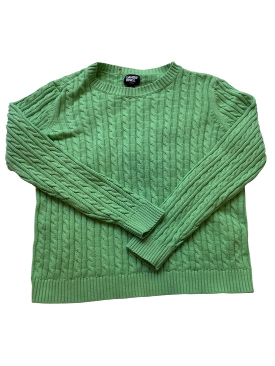 Lands' End Sweaters - Lands' End Women's Drifter Modern Cable Crew Sweater